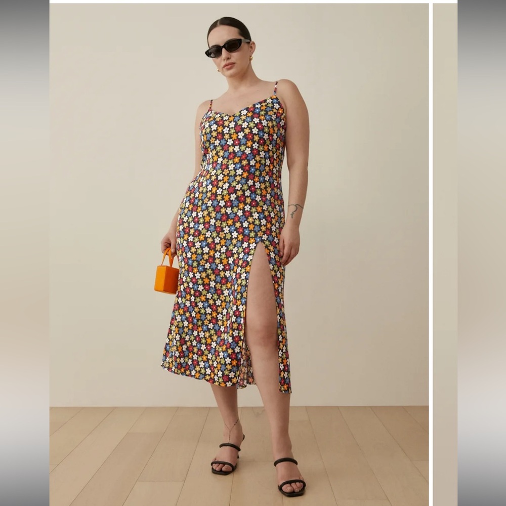 NWT Reformation Crimini Dress in Danica - Size 10